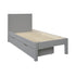 Classic Grey Low End Single With A Pair Of Drawers 90x190cm